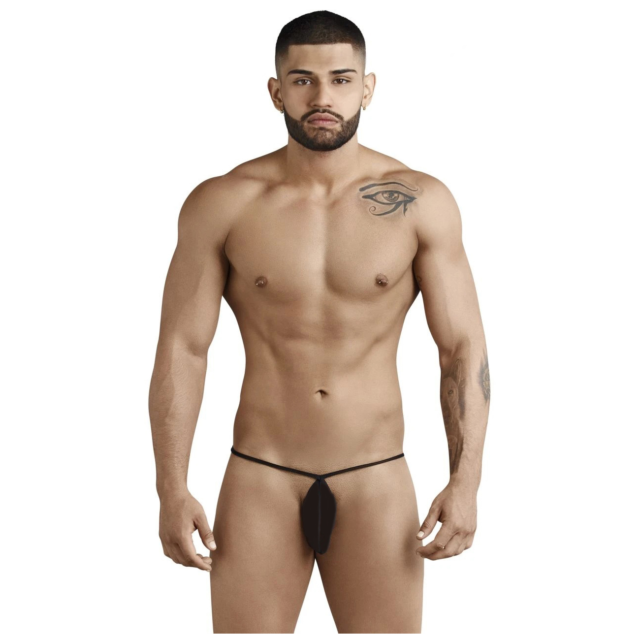 ML-07048-BK-1 G String Mens Lingerie for Men - Image 1