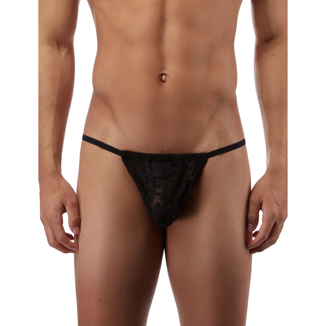 ML-07164-BK-1 G String Mens Lingerie for Men - Image 1