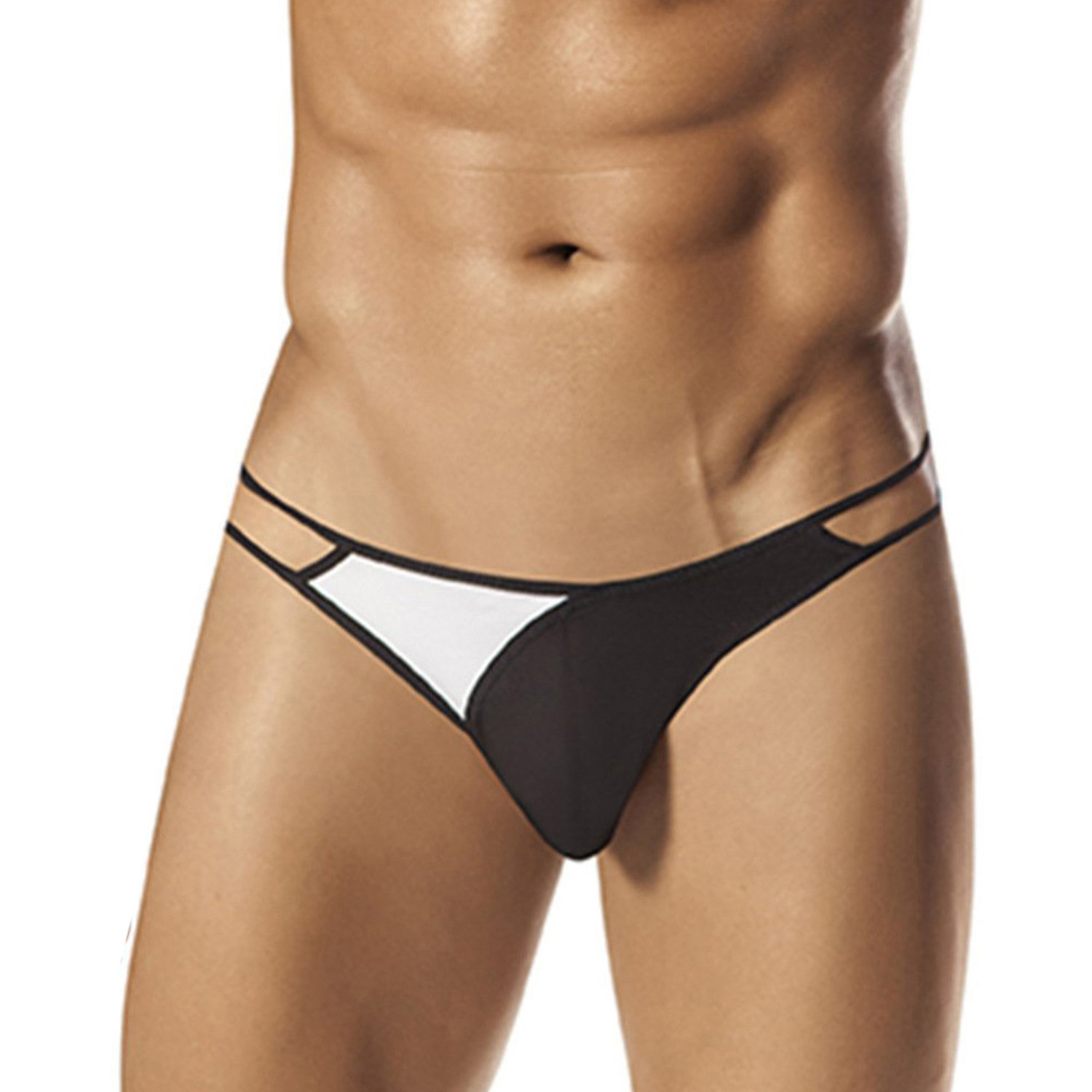 ML-07570-BK-1 Thong Mens Lingerie for Men - Image 1