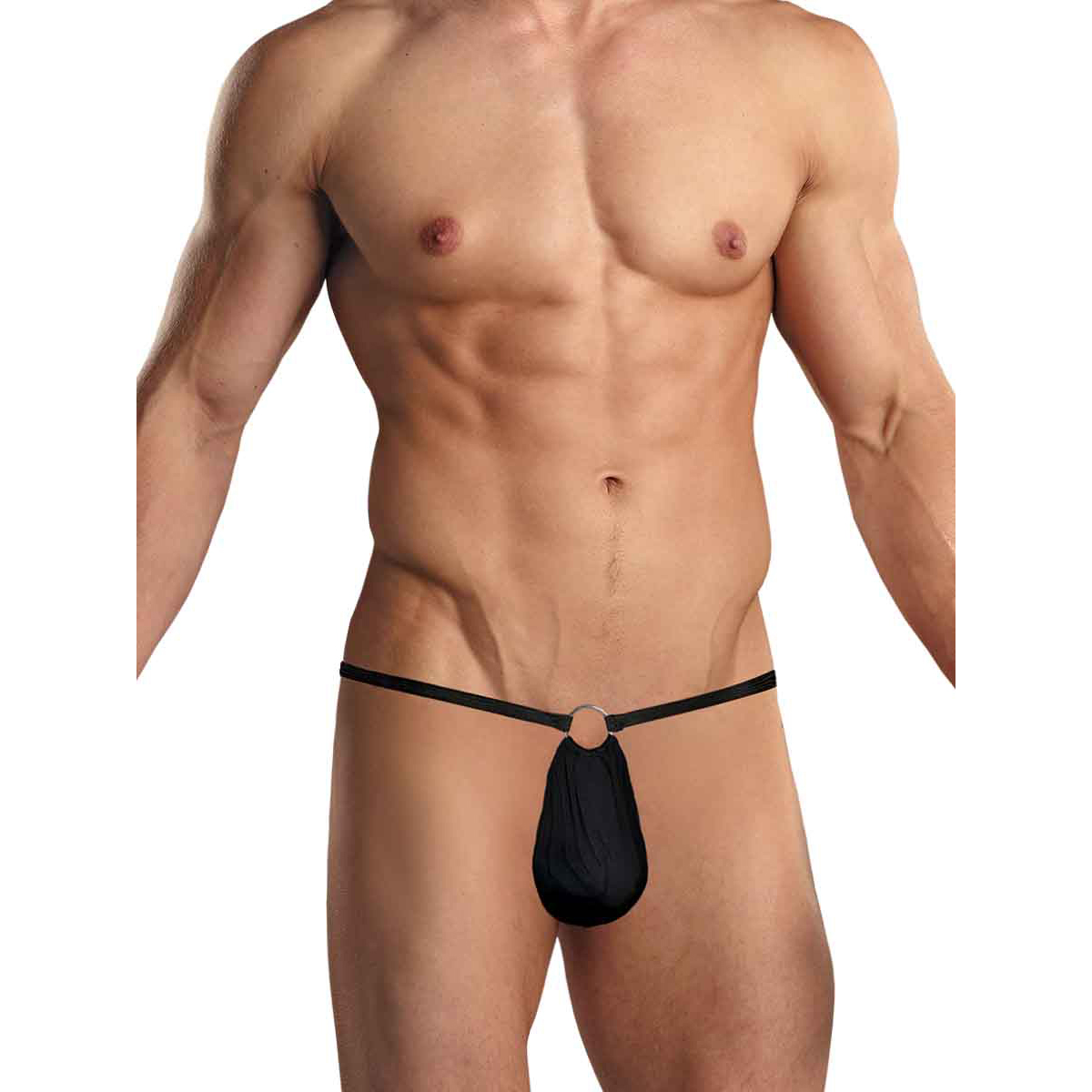 ML-07825-BK-1 G String Mens Lingerie for Men - Image 1